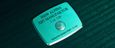 Alpina XB7 Manufaktur