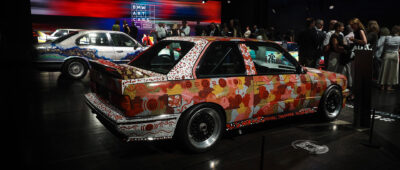 BMW Art Cars - 07 Michael Jagamara Nelson BMW M3 Group A