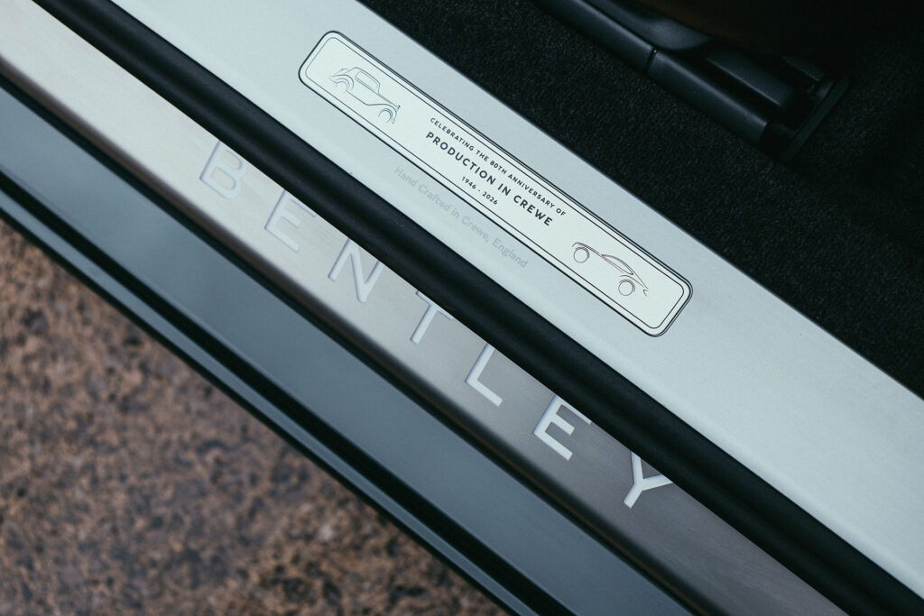Bentley Continental GT Azure Mulliner 80 Years Crewe